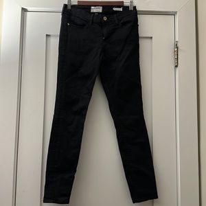 Frame le skinny de jeanne in black